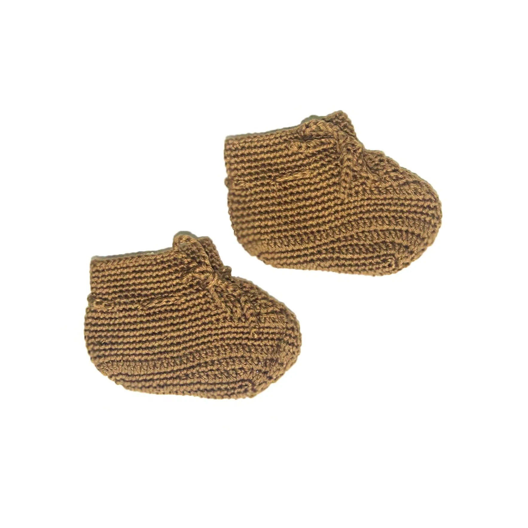 Crochet Booties - Earth Colours