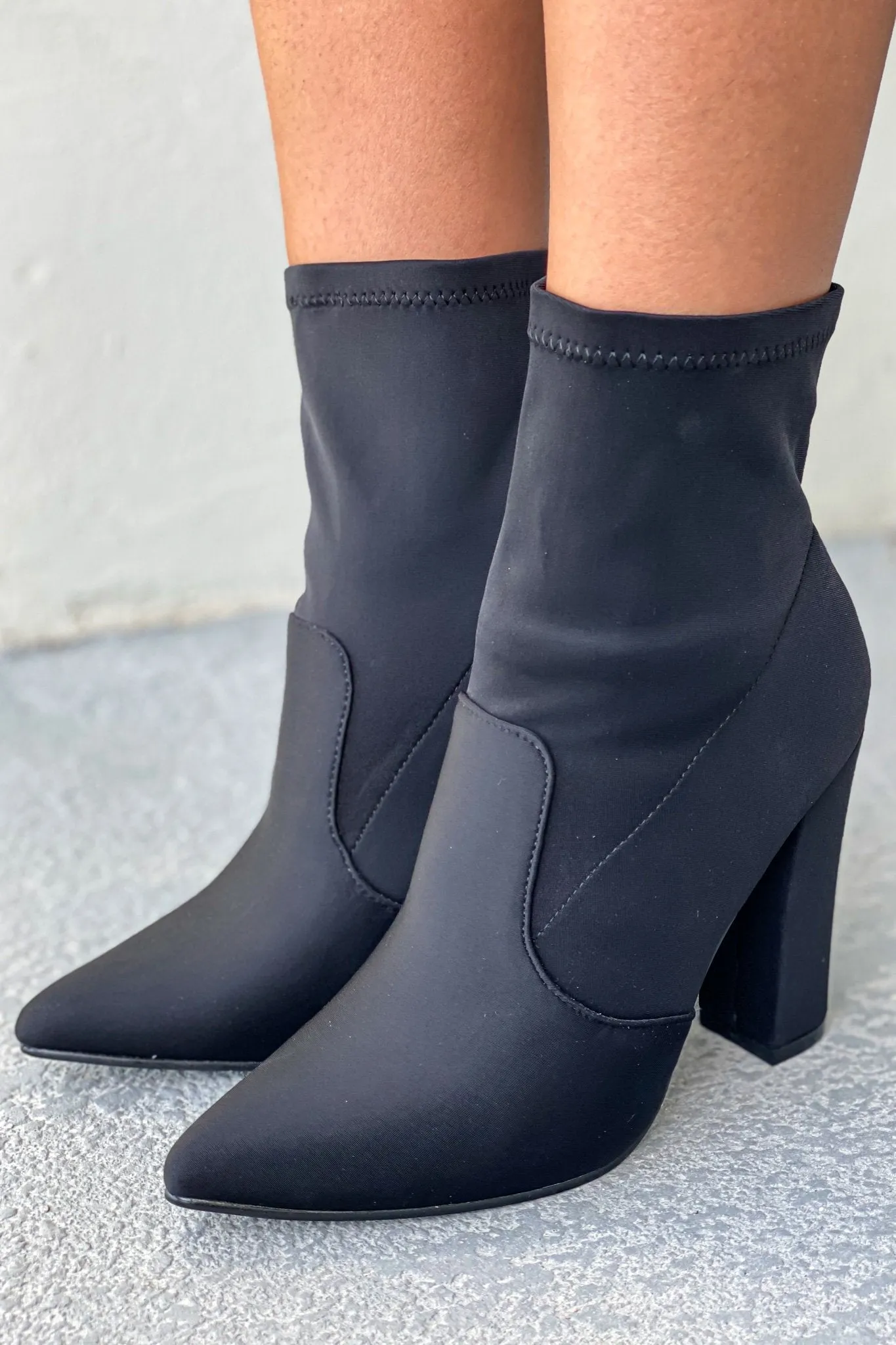 Eloise Black Booties