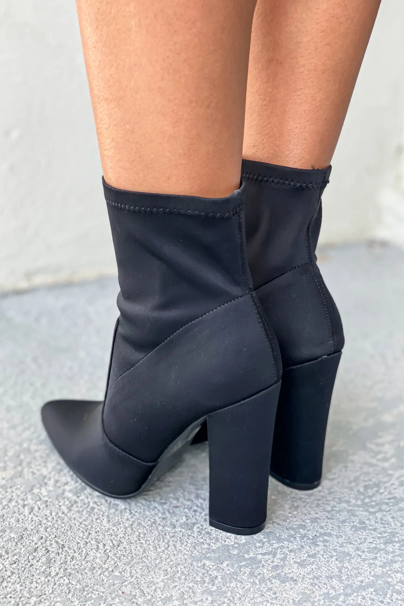 Eloise Black Booties