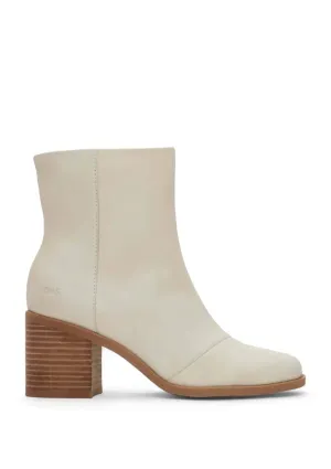 Evelyn Bootie with Stacked Heel