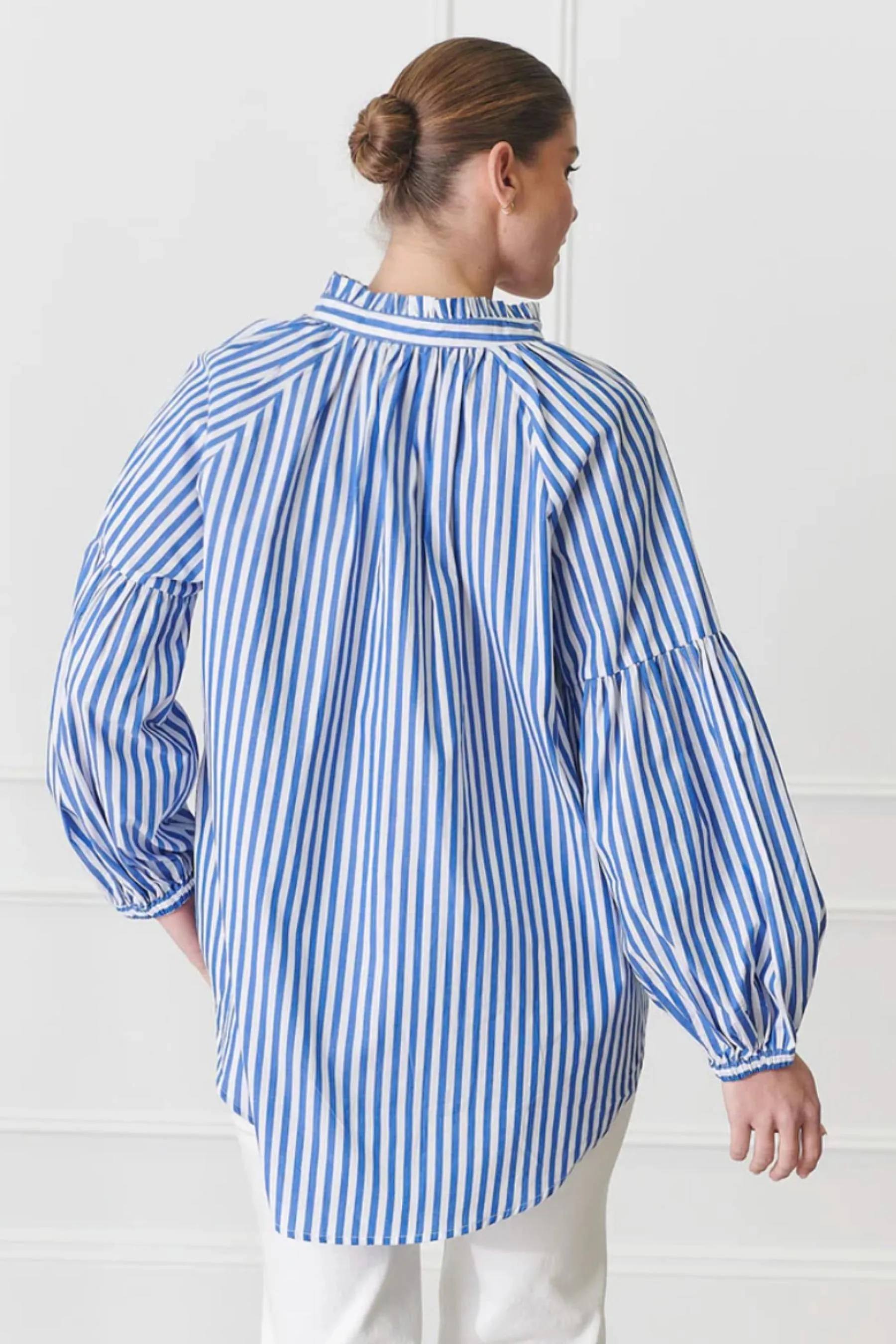 Kell Stripe Shirt | Blue