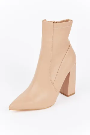 Maddie Booties- Tan