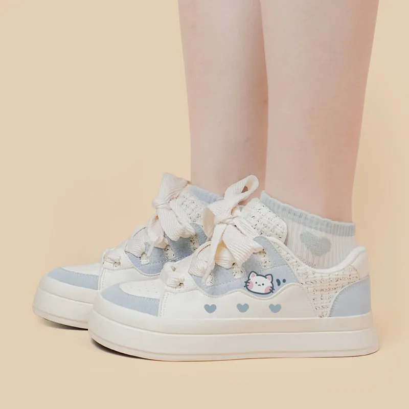 Neko Cat Chunky Sneakers