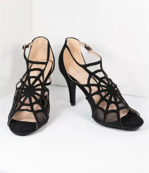 "Charlotte" Spiderweb Heel by Unique Vintage