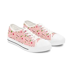 Raspberry Pie Women's Low Top Sneakers