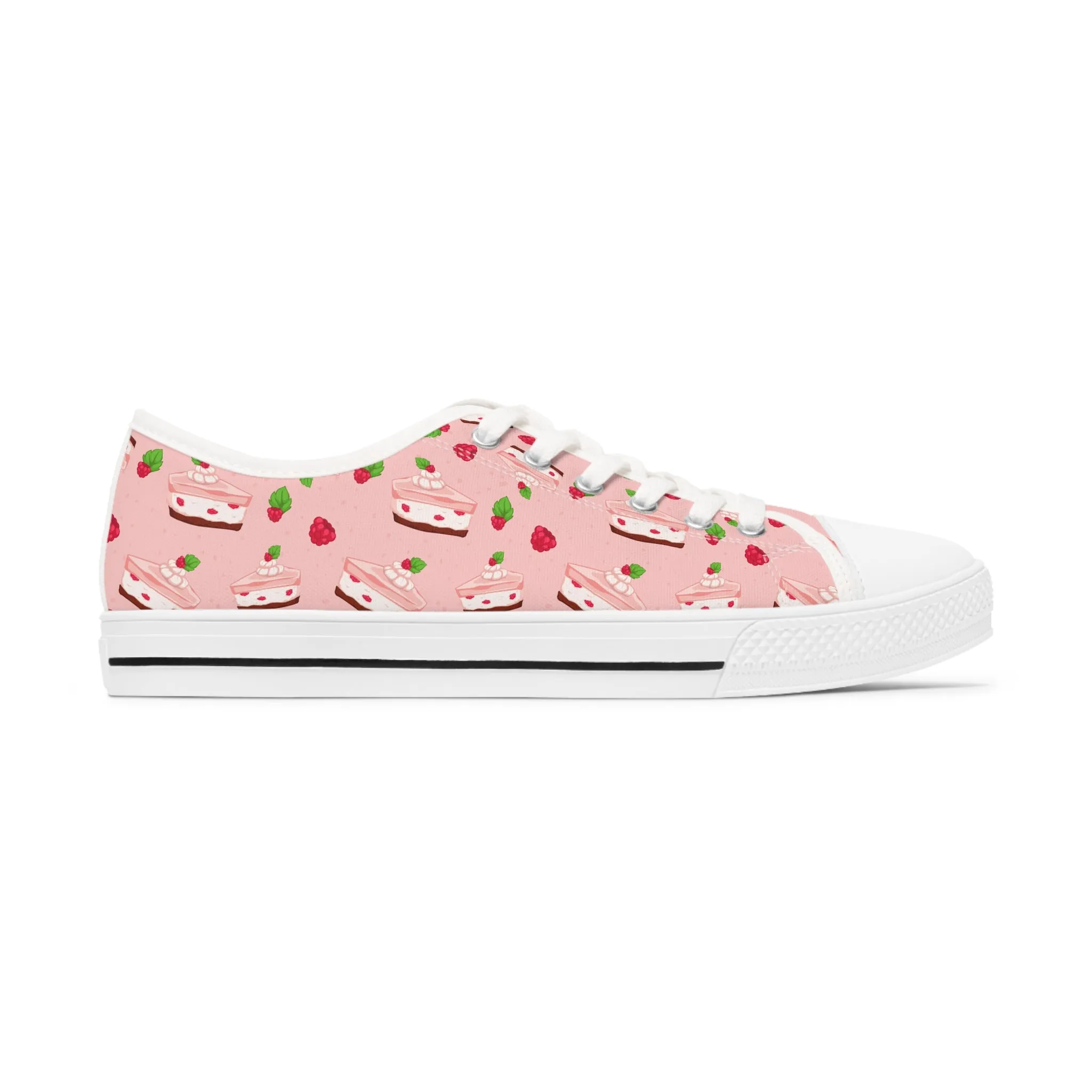 Raspberry Pie Women's Low Top Sneakers