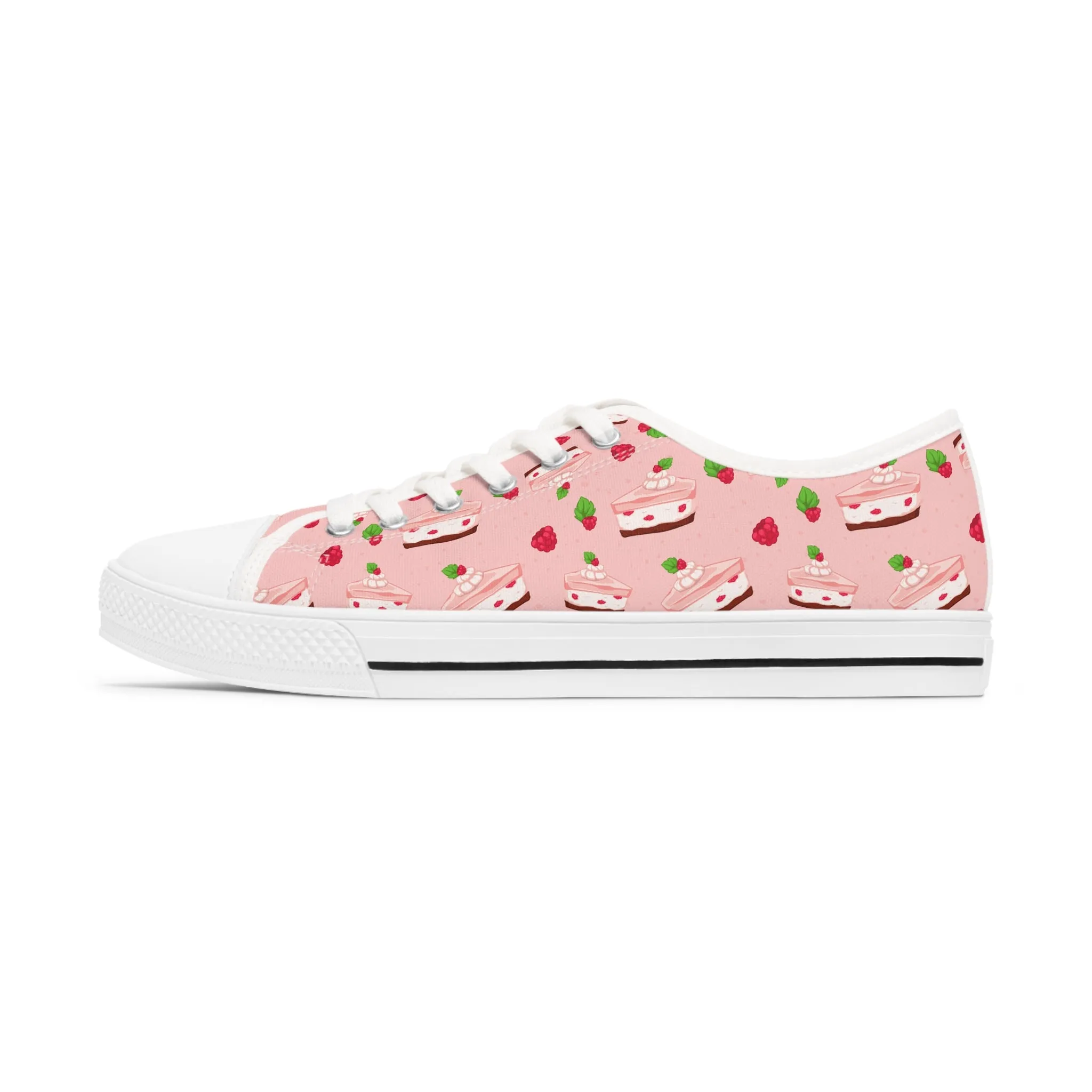 Raspberry Pie Women's Low Top Sneakers