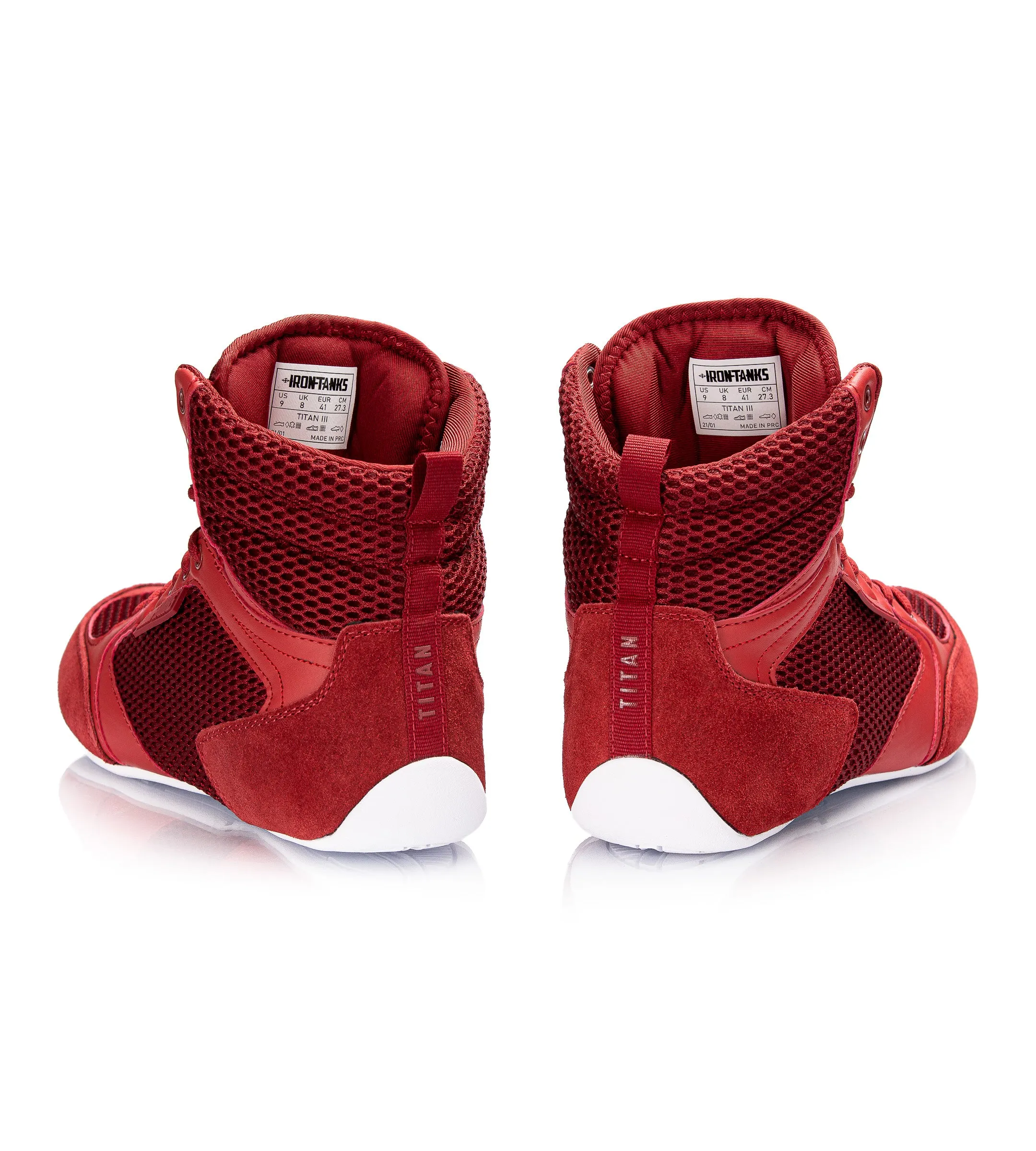 Titan III Gym Shoes - Diablo Red