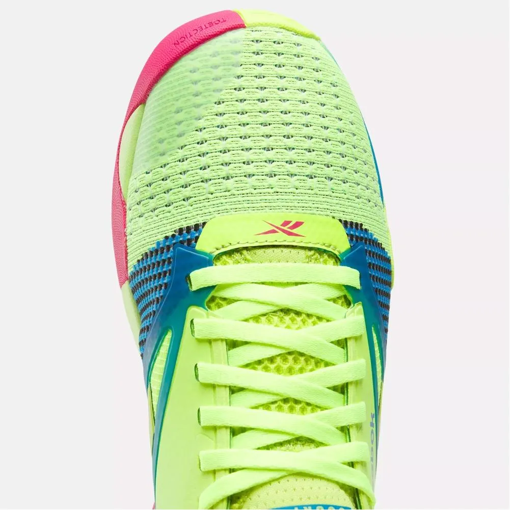 Unisex Nano Court Shoes Digital Lime and Aqua