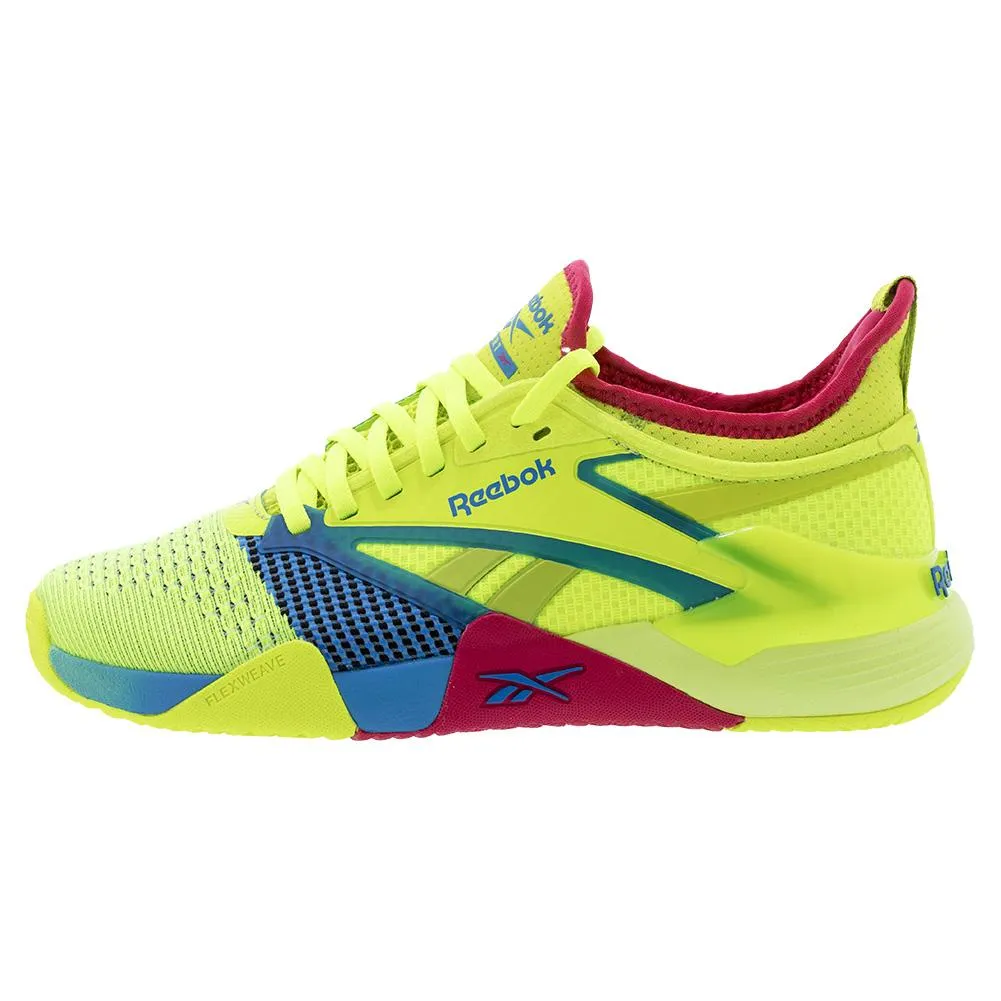 Unisex Nano Court Shoes Digital Lime and Aqua