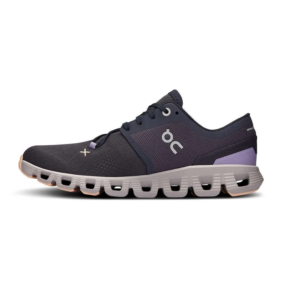 Women's Cloud X 3 Running Shoes Iron and Fade